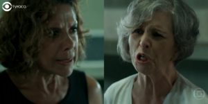 Sabine e Lígia se enfrentam pela última vez em Pega Pega (Foto: Reprodução/Globo)