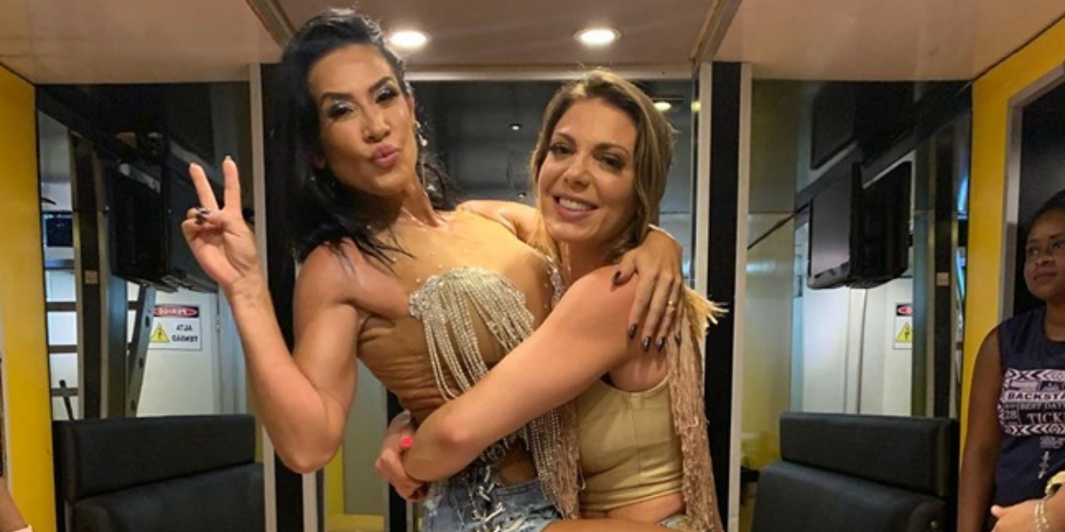 Sheila Mello Ex O Tchan Exp E Briga Com Scheila Carvalho Tivemos