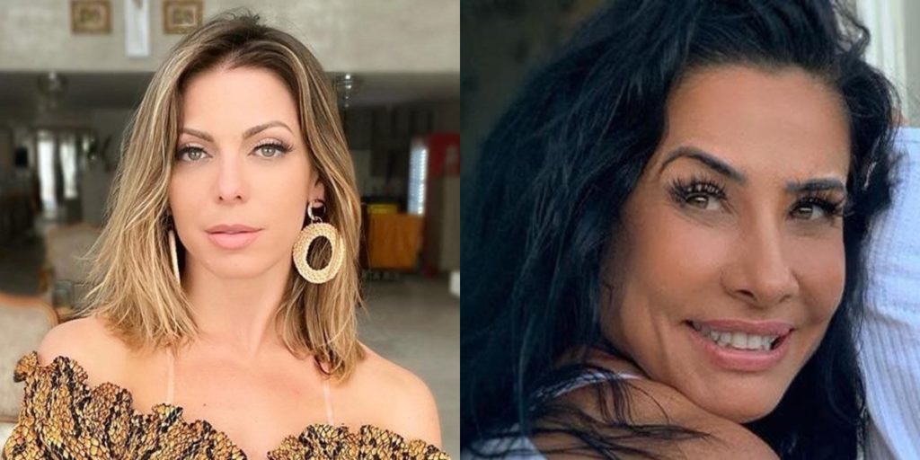 Sheila Mello ex É o Tchan expõe briga com Scheila Carvalho Tivemos