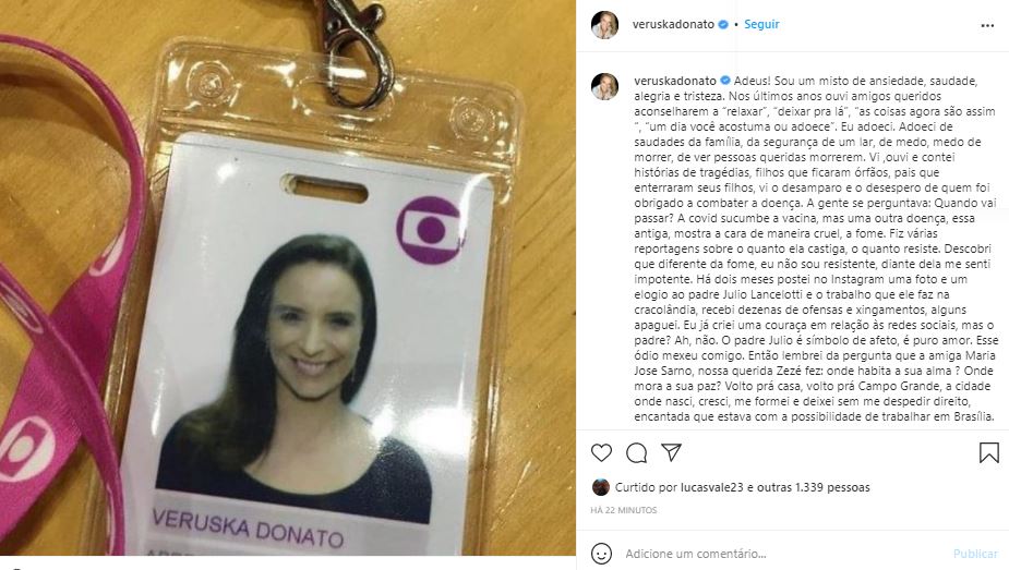 Veruska Donato, após pedir demissão da Globo, expõe proposta de Edir e anuncia ida à Record: “Resolvi aceitar”