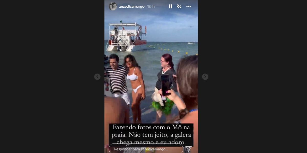 "Não tem jeito", Zezé surge rodeado por mulheres, entrega situação com Graciele Lacerda e confirma: "Chega"