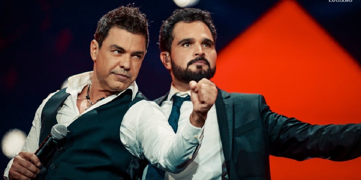 Zezé Di Camargo e Luciano nem sabiam que iam fazer show no navio (Foto: Divulgação)