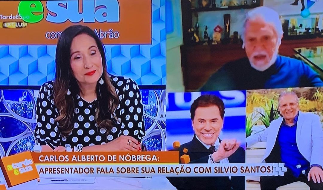 Carlos Alberto de Nóbrega deu entrevista ao "A Tarde é Sua" (Foto: Reprodução/Instagram)