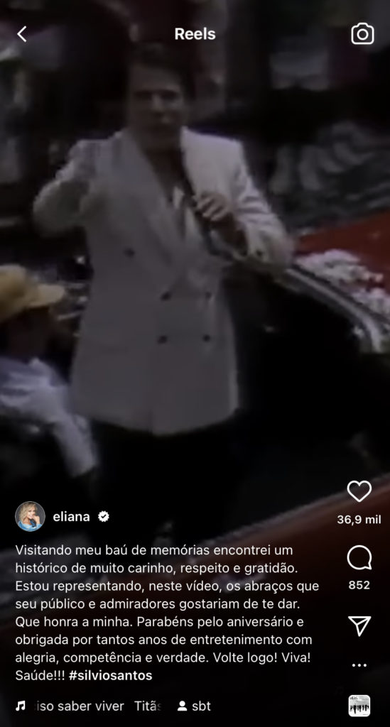 “Por tantos anos”, Eliana expõe relação com Silvio e entrega o que viveu com ele: “Encontrei um histórico”