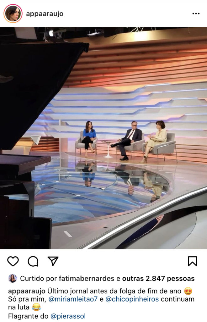 Ana Paula Araújo confirma saída do Bom Dia Brasil e faz anúncio na Globo: “Último jornal”