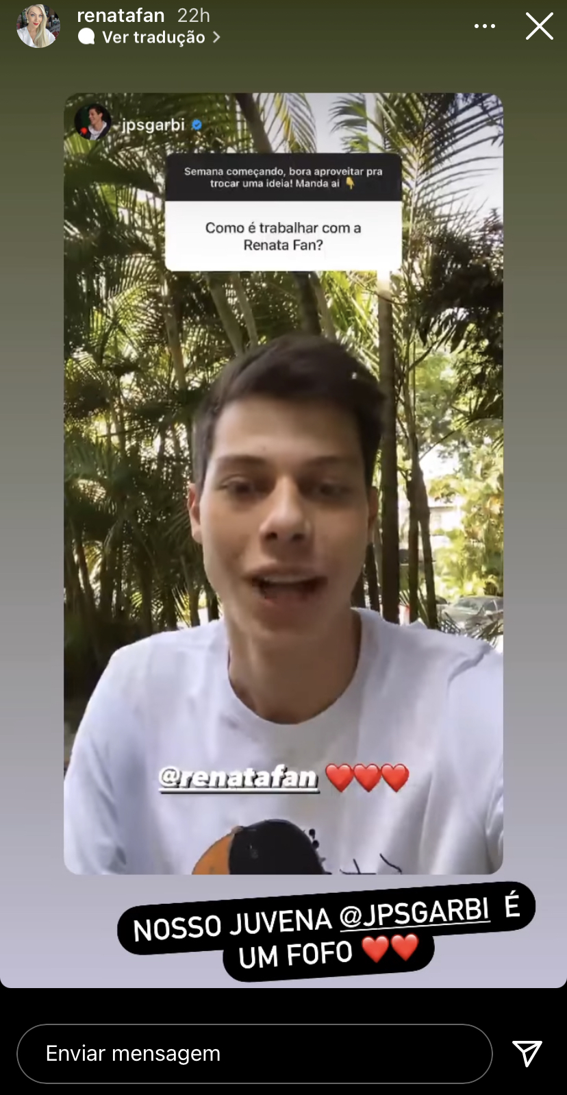 “Retraído”, Parceiro de Renata Fan no Jogo Aberto expõe o que loira faz em bastidores: “Está sempre tentando”