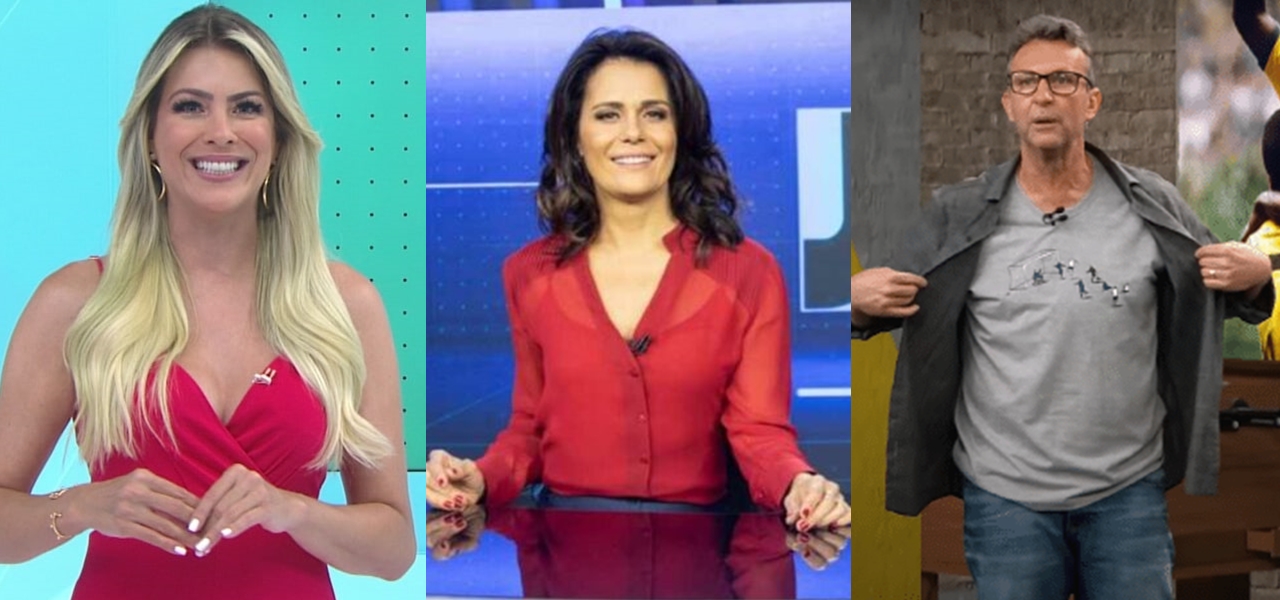 Por estreia de Adriana Araújo, Band promove reformulação e Neto vira alvo em Os Donos Da Bola