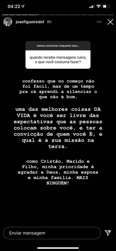 “Ser livre”, Marido de Sasha expõe desfecho de casamento, detona gravidez e confirma: “Não foi fácil”