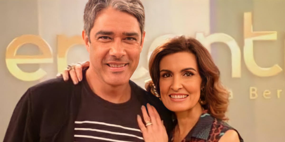 Fatima Bernardes e William Bonner