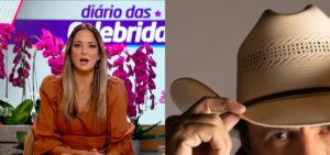 Tici Pinheiro interrompeu o Hoje Em Dia para falar sobre o estado de Zé Neto (Foto: Montagem/TV Foco)