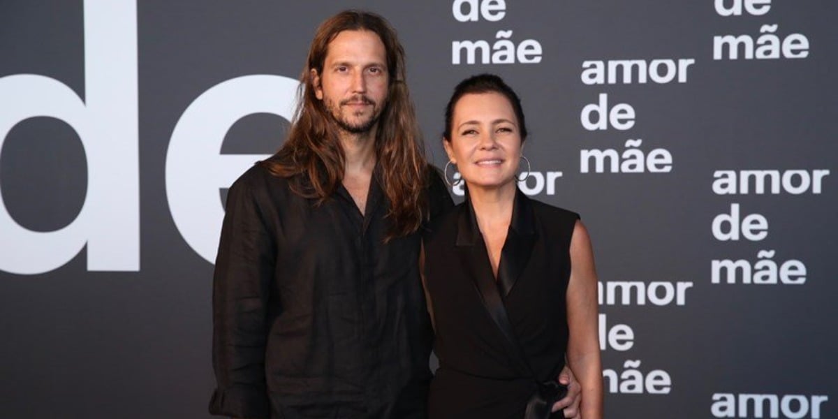 Adriana Esteves e Vladimir Brichta (Foto: Reprodução)