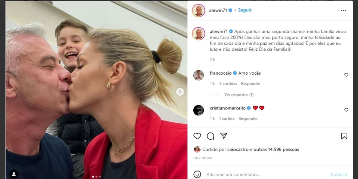 Marido de Ana Hickmann, após diagnóstico de câncer, luta e choro, expõe foto e confirma: "Não desisto"