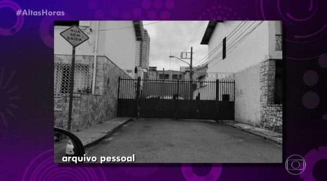 A primeira casa de Bonner no Tatuapé (Foto: Reprodução/TV Globo)