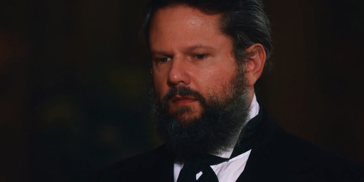 Dom Pedro II ficará sem chão com a partida de Luísa em Nos Tempos do Imperador (Foto: Reprodução/Globo)