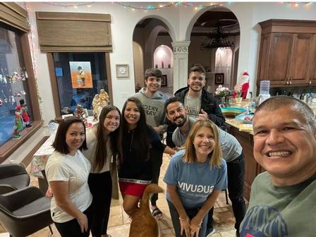 Filhos de Gugu Liberato se reuniram, após guerra por herança (Foto: Reprodução)