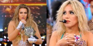 Finalistas da última temporada do Show dos Famosos exibida no ano passado, Gloria Groove e Wanessa Camargo (Foto: Reprodução)