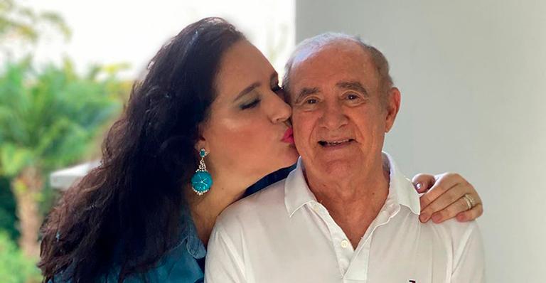 Lilian Aragão e Renato Aragão, o Didi