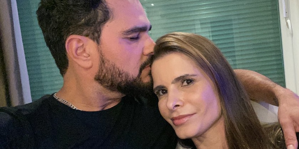 Luciano Camargo e a esposa, Flávia Fonsec