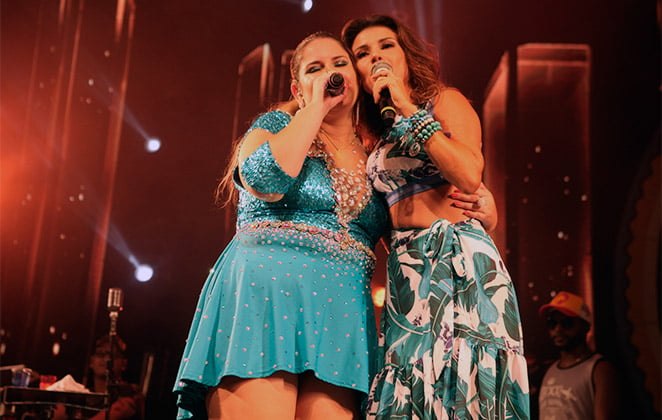 Marília Mendonça e Paula Fernandes já cantaram juntos (Foto: Divulgação)