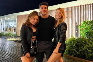 Larissa Manoela, Ricky Tavares e Caroline Dallarosa (Foto: Instagram/Reprodução)