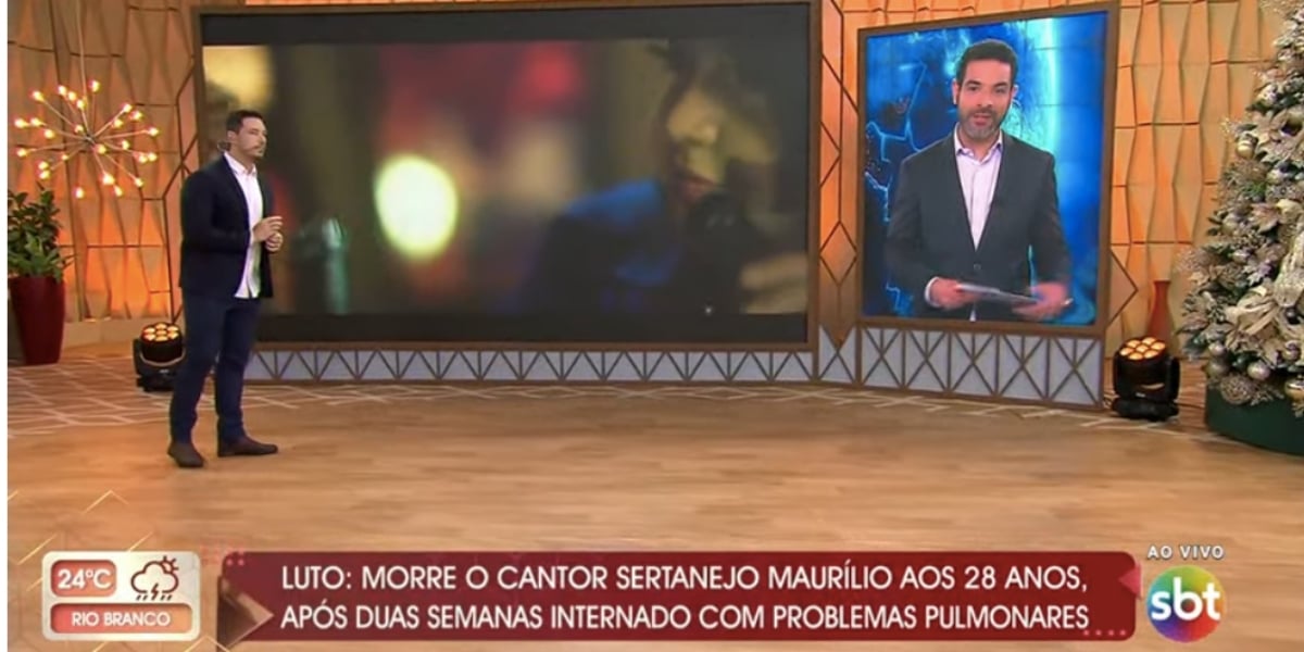 Gabriel Cartolano fala sobre morte de Maurílio (Reprodução)