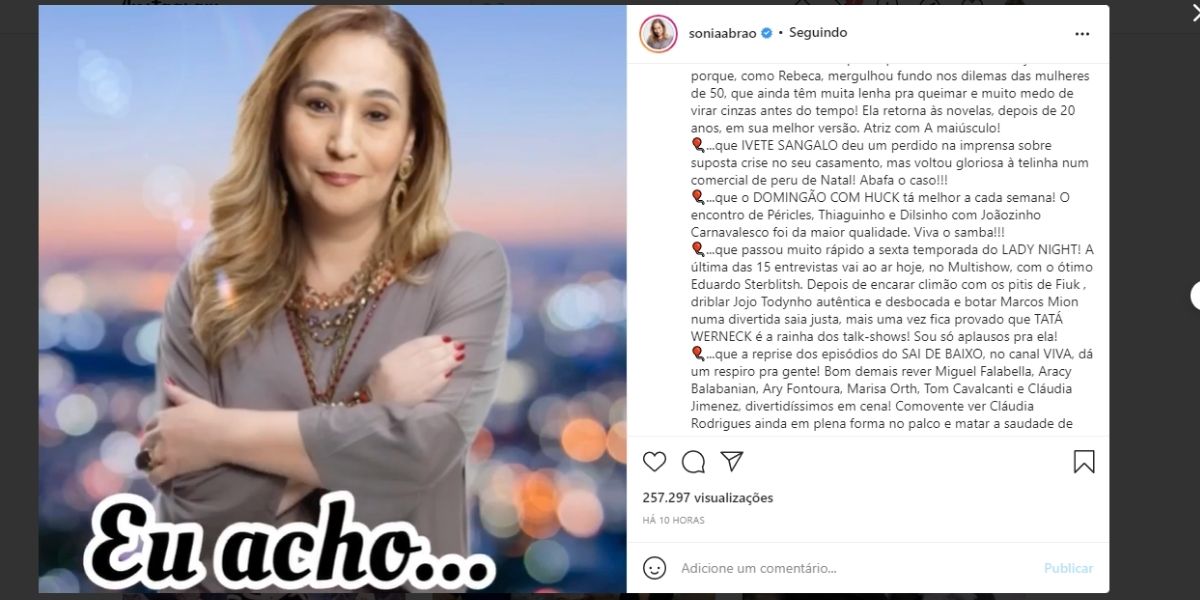 "Deu um perdido", Sonia Abrão explode em verdades sobre separação de Ivete Sangalo: "Crise no casamento"