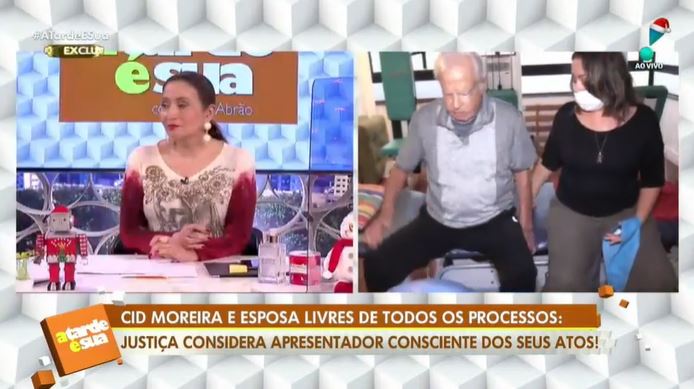 Sonia Abrão abriu o jogo sobre a situação de Cid Moreira (Foto: Reprodução/RedeTV!)