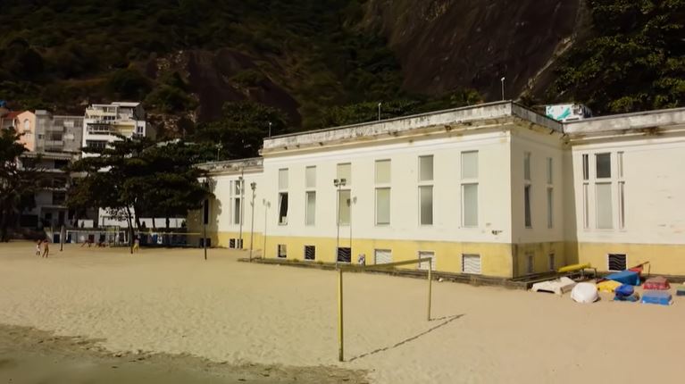 A Tupi ocupou o Cassino da Urca (Foto: Reprodução/YouTube)