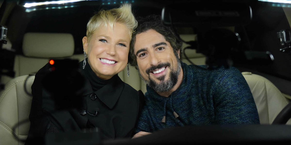 Xuxa e Marcos Mion