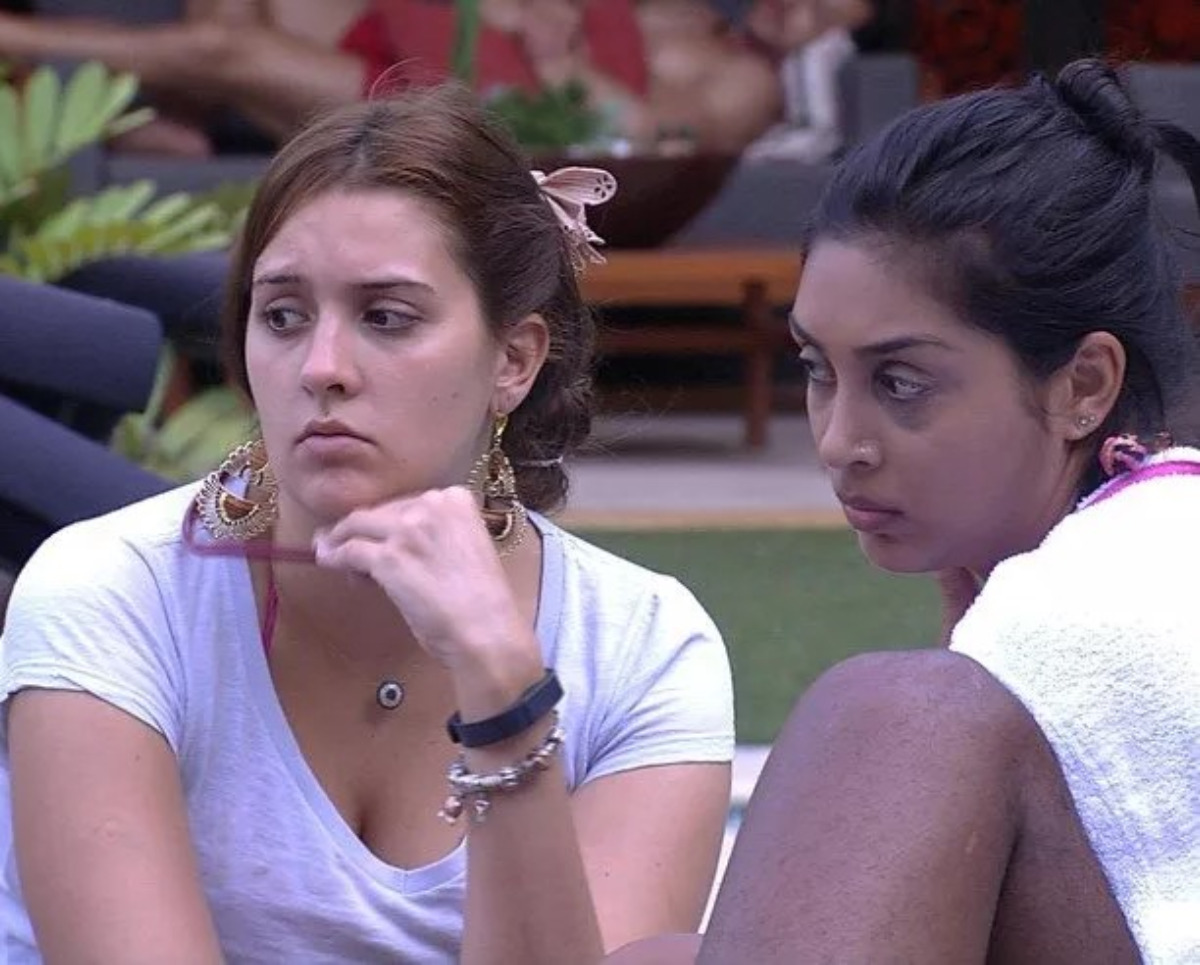 Amanda e Tamires formaram uma grande dupla no BBB15 (Foto: Reprodução / Twitter)