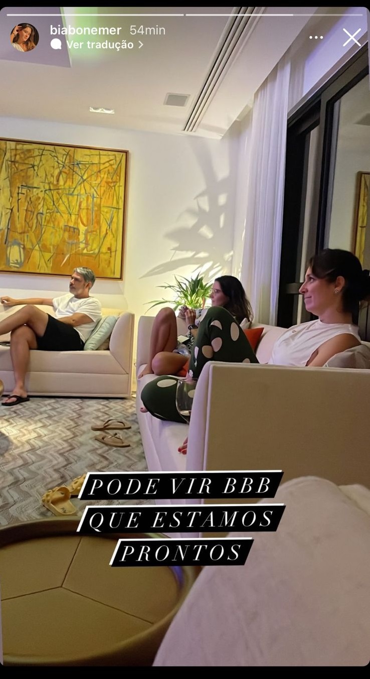 Publicação de Bia Bonemer (Foto: Divulgação)