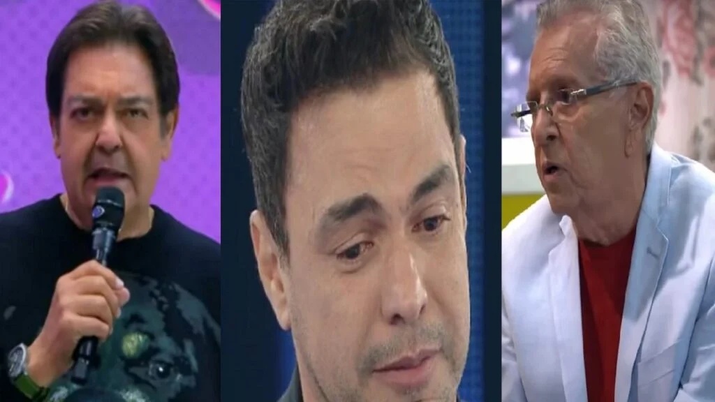 Sensitiva fez previsões para Faustão, Zezé e Carlos Alberto (Imagem: Montagem)