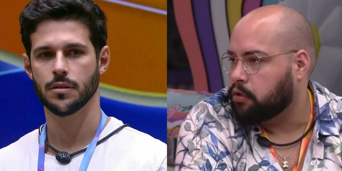 BBB22: Rodrigo descobre voto de Tiago (Foto: Reprodução)