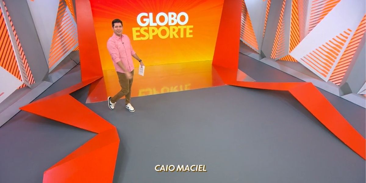 Felipe Andreoli é cortado ao vivo no Globo Esporte e se choca: No