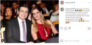 Celso Portiolli e Suzana Marchi são casados há quase 30 anos (Foto: Reprodução/Instagram) 