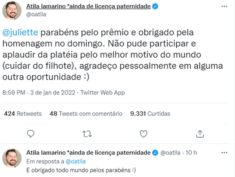 (Foto: Reprodução/ Twitter)