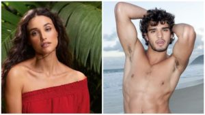 A atriz Débora Nascimento termina romance com Marlon Teixeira (Montagem/ TV Foco)