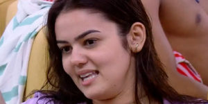 Eslovênia quebrou câmera do BBB22 e deu prejuízo para a Globo (Foto: Reprodução)