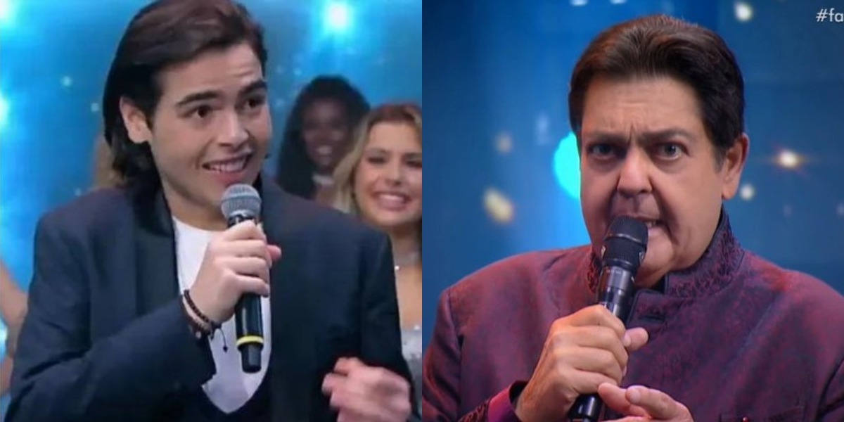 Faustão leva João Guilherme para a Band (Foto: Reprodução)