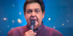 O apresentador Faustão surpreendeu (Foto: Reprodução)