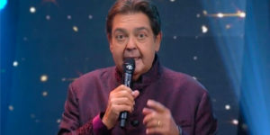 Faustão em seu programa na Band (Foto: Reprodução)