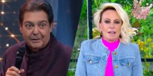 Faustão e Ana Maria (Montagem: TV Foco)