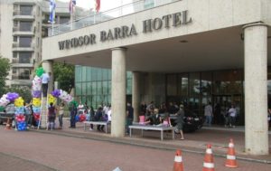 Hotel onde ficam os participantes do BBB. Foto: (Reprodução-Globo)