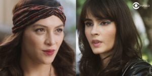 Morte e a Flávia terão novo e forte encontro na novela Quanto Mais Vida Melhor (Foto: Montagem/Thais Teles/Reprodução/Globo)