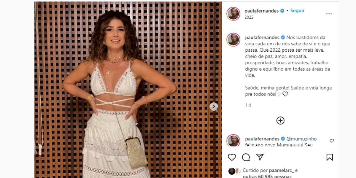 "Cada um sabe o que passa", Paula Fernandes, após anunciar doença, faz desabafo: "Que possa ser mais leve"