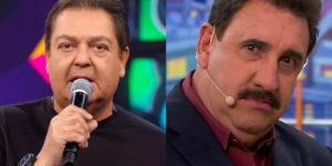 Faustão e Ratinho serão concorrentes em breve (Foto: Reprodução)