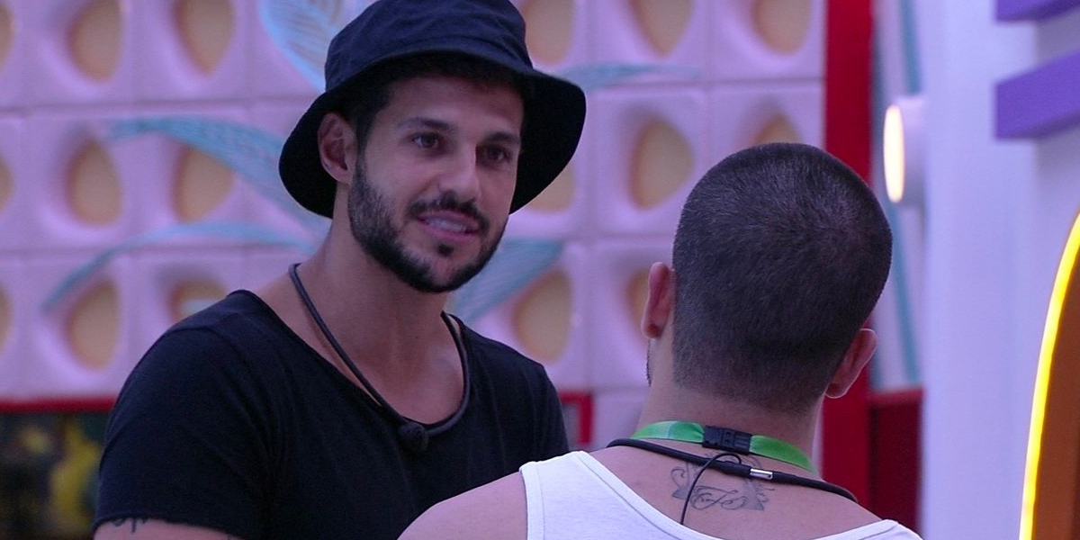 Rodrigo e Arthur Aguiar são rivais no BBB22 (Foto: Reprodução)