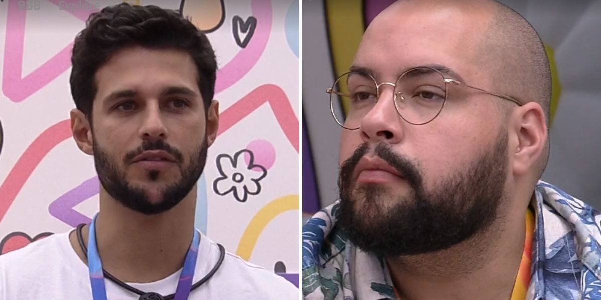 Tiago Abravanel indicou Rodrigo ao paredão no BBB22 (Foto: Reprodução) 