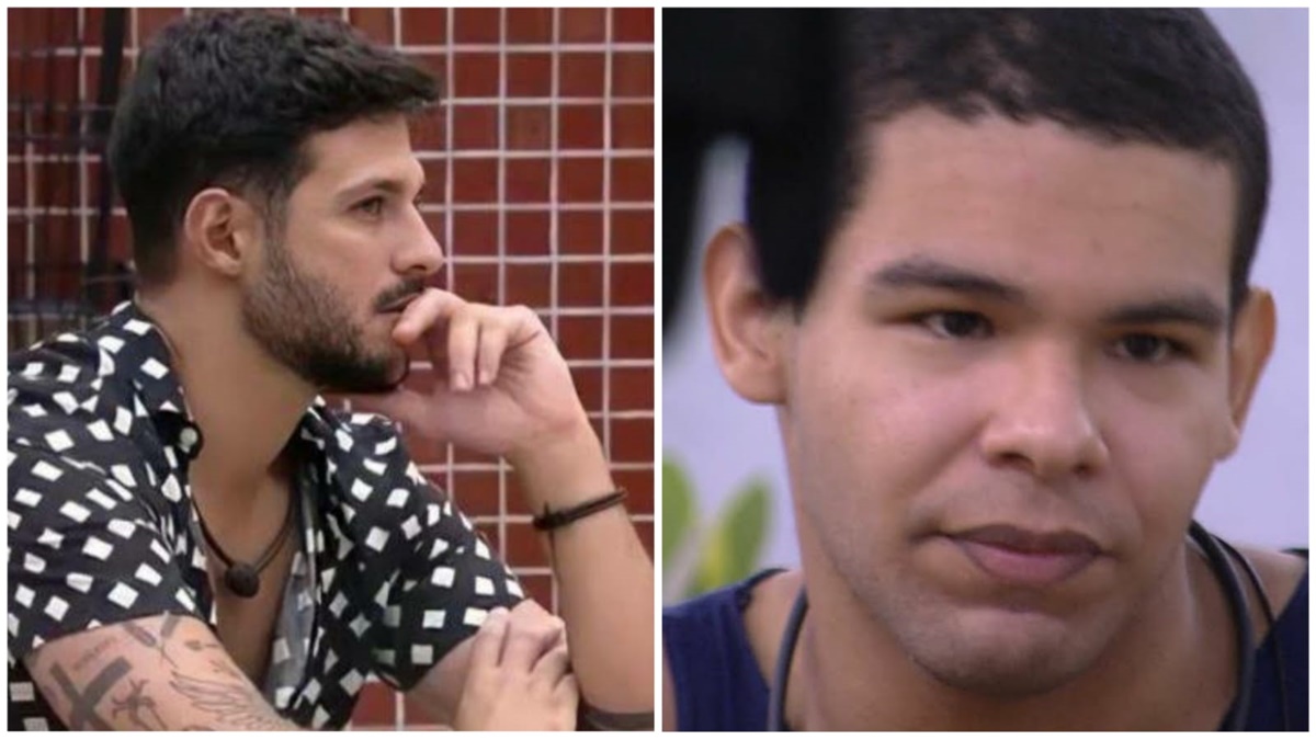 Vyni dz que rodrigo tem pênis pequeno no BBB22 (Montagem/ Internet)