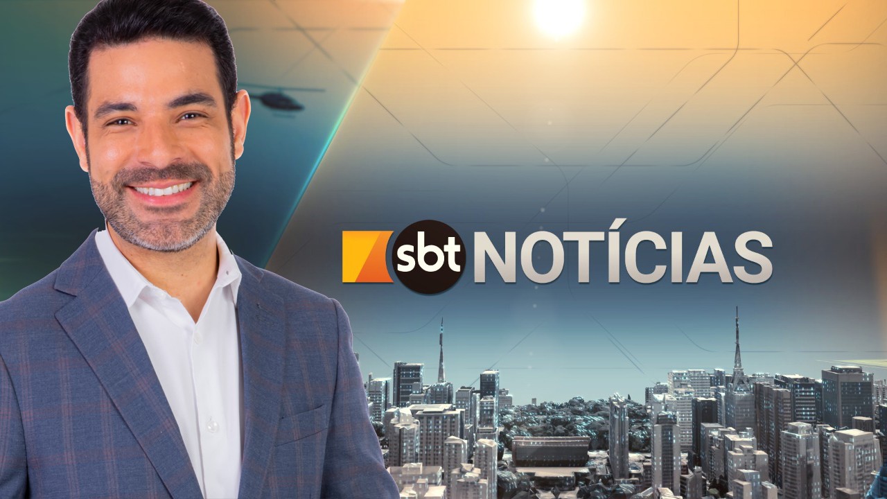 Darlisson Dutra é âncora do "SBT Notícias" (Foto: Divulgação/SBT)